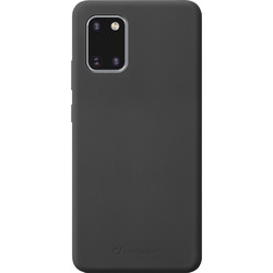 Cellular Line Sensation Back Cover Silicone for Samsung Galaxy A91 black