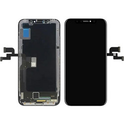 SOFT OLED Οθόνη LCD με Μηχανισμό Αφής για Apple iPhone X Μαύρο
