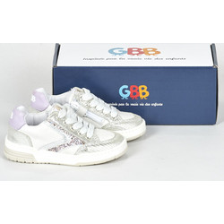 GBB Beckie Παιδικά Sneakers Λευκά Ασημί AJ312-11