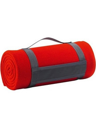 Sol's Plaid 88105 Κουβέρτα φλις 150 x 120 cm 100% πολυέστερ RED-145