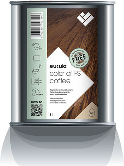 EUKULA COLOR OIL FS COFFEE - ΛΑΔΙ ΕΜΠΟΤΙΣΜΟΥ ΚΑΦΕ 1L 0169001800