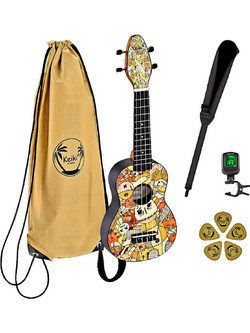 Ortega K2-VP Keiki Soprano Bundle