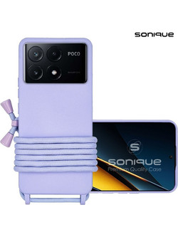 Sonique Strap CarryHang Back Cover Lilac (Xiaomi Poco X6 Pro 5G)