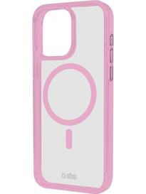 SBS MAG FRAME IPHONE 16 PRO pink backcover