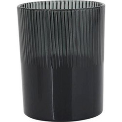 Γυάλινο Bαζάκι Για Ρεσό Γκρι (12 cm)