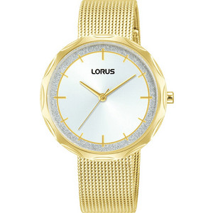 Lorus Γυναικείο Ρολόι με Χρυσό Μεταλλικό Μπρασελέ RG240WX9