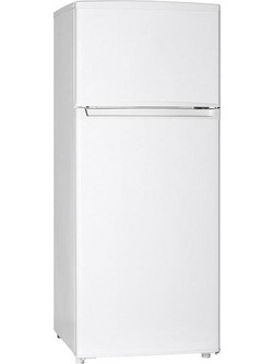 Crown DF133EW Δίπορτο Ψυγείο 117lt Υ111.7xΠ48xΒ53cm Λευκό