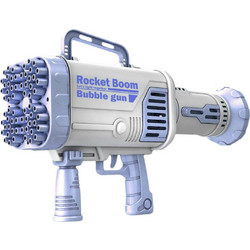 Bubble Gun Πιστολι Σαπουνοφουσκας Μπλε-Ροζ 3+ Ετων RK-800 Blue