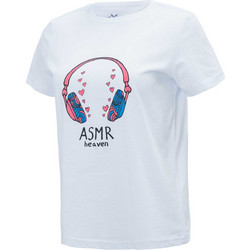BRILLE Κοντομάνικη Μπλούζα MUSIC WHITE γυναίκες