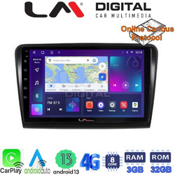 LM Digital ZE8982 Ηχοσύστημα Αυτοκινήτου με Οθόνη Αφής & GPS