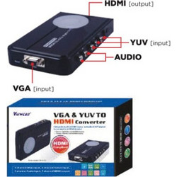 HDMI Conventer Απο VGA & YUV VE507 COMP