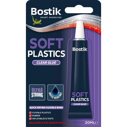 BOSTIK Soft Plastics ΚΟΛΛΑ ΓΙΑ ΜΑΛΑΚΑ ΠΛΑΣΤΙΚΑ 20ml (30803650)
