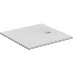 Ideal Standard Ultra Flat S 80x80x3cm Τετράγωνη Ντουζιέρα Τεχνητής Πέτρας K8214FR