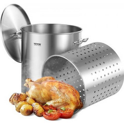 VEVOR 64QT Ανοξείδωτη Κατσαρόλα με Καλάθι και Καπάκι SYJHTG64QTLJ4HB0LV0