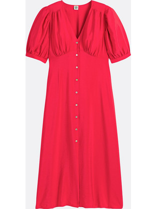 La Redoute Collections Maxi Φόρεμα Κόκκινο