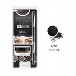 Revers Eyebrow Cream Liner Graphite Βαφή Φρυδιών