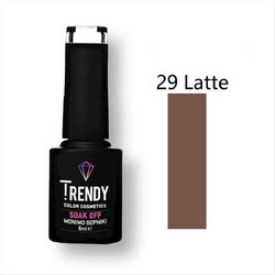 Trendy Soak Off 29 Latte Ημιμόνιμο Βερνίκι Νυχιών 6ml