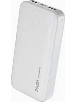 Proda Azeada PD-P108 Power Bank 20000mAh με 2 Θύρες USB-A & Θύρα USB-C White
