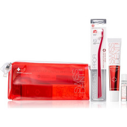 Swissdent Emergency Kit Red Σετ οδοντιατρικής φροντίδας για απαλή λεύκανση και προστασία σμάλτου