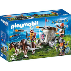 Playmobil Knights Άμαξα με Πόνυ & Νάνους με Βαλλίστρα για 5+ Ετών 9341