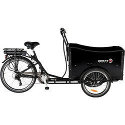 Orient Bikes Cargo Front Box Γυναικείο Ηλεκτρικό Ποδήλατο Τρίκυκλο 250W με 6 Ταχύτητες Μαύρο