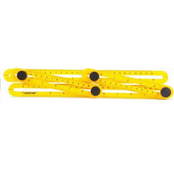 Handy Γωνιόμετρο Πλαστικό 31x18cm (11004)