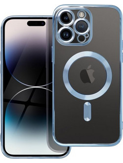 iS TPU MAG ELECTRO IPHONE 16 PRO trans blue backcover