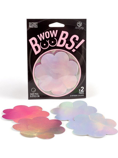 SECRET PLAY - WOW BOOBS! FLOWER NIPPLE COVERS
