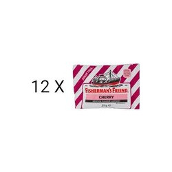 Fisherman's Friend Καραμέλες για Ερεθισμένο Λαιμό Κεράσι 12x25gr
