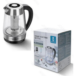 Aigostar 519651 Γυάλινος Βραστήρας 1.7lt 2200W