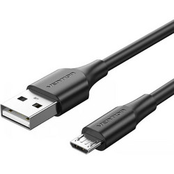 VENTION USB 2.0 A Male to Micro B Male 2A Cable 0.5M Black