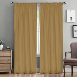Lino Home Κουρτίνα με Τρέσα 300x295 Line 202 Gold
