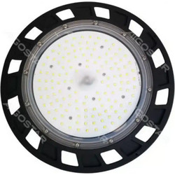 Καμπάνα LED SMD UFO High Bay 200W 230V 26000lm 120 Αδιάβροχη IP65 Ψυχρό Λευκό 5700k - Μαύρο