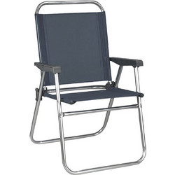 Καρέκλα Μεταλλική Πτυσσόμενη Γκρι 65x56x92cm TnS (03.CH-120-GR)