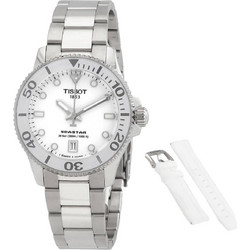 Tissot Seastar 1000 Ανδρικό Ρολόι με Ασημί Μεταλλικό Μπρασελέ T120.210.11.011.00