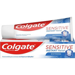 Colgate Sensitive Instant Relief Whitening Οδοντόκρεμα για Ευαίσθητα Δόντια 75ml