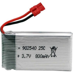 Μπαταρία LiPo 800mah 3.7V for Syma and MJX with XH4.0 902540