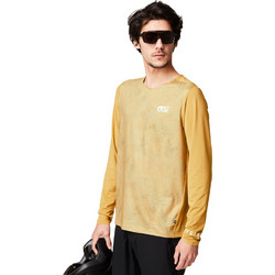 Picture Osborn Printed Tech LS Tee Ανδρικό Gold