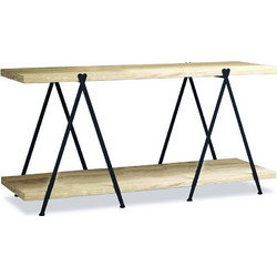 ALPHA ΚΟΝΣΟΛΑ WHITE WASHED 154x51xH76cm Liberta 05-0198