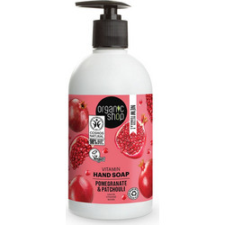 Natura Siberica Organic Shop Pomegranate Κρεμοσάπουνο 500ml