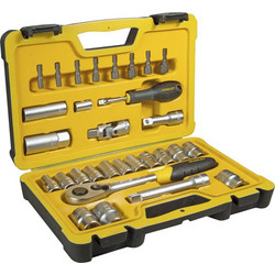 STANLEY ΚΑΣΕΤΙΝΑ ΜΕ ΚΑΡΥΔΑΚΙΑ 1/2" ΝΙΚΕΛ ΧΡΩΜΙΟΥ 30 ΤΕΜΑΧΙΑ STHT0-73929