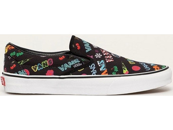 Slip On Vans Classic VN0A33TB43D1-Black-True White