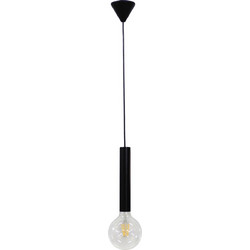 Heronia Lighting Κρεμαστό Φωτιστικό Οροφής Ανάρτηση Μαύρο 34-0184