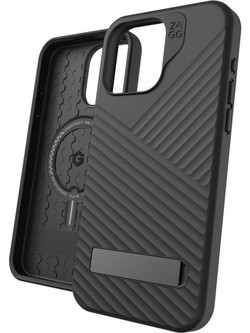 Θήκη Apple iPhone 15 Pro Max - Zagg Denali Snap Case With Kickstand Αντοχή Πτώσης έως 4.8 Μέτρα - Μαύρο