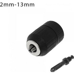 Τσοκ Δραπάνου με Υποδοχή 2mm-13mm - Σπείρωμα 1/2"-20UNF και Αντάπτορα