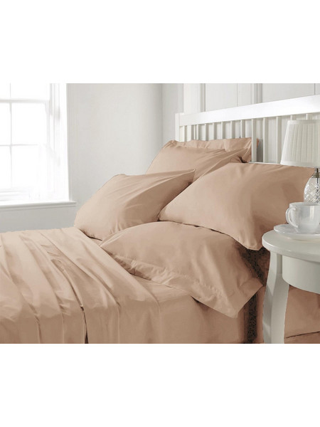 Anna Riska Σετ Σεντόνια Υπέρδιπλα 240x270cm Prestige 4 Beige