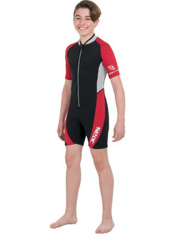 Seac Sub Ciao Kid Black/Red Παιδικό Μονοσόρτς Κατάδυσης Neoprene για Θαλάσσια Σπορ 2.5mm