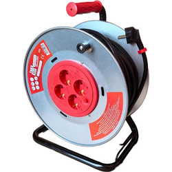 Inox Kiss BAL2530M μπαλαντέζα μεταλλική 4 θέσεων 3*2,5mm/30m με θερμική αποκοπή και παιδική προστασία