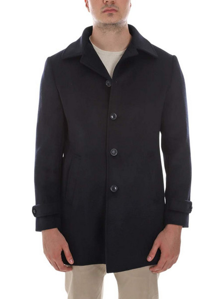 SEINSE ανδρικό παλτό Cappotto - Μαύρο