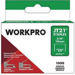 ΚΑΡΦΙΑ ΔΙΧΑΛΑ τύπος JT21(23GA) - 6mm (1/4") WP223010 WORKPRO (ΠΑΚΟ 1.000τμχ) (ΚΑΡΤΕΛΑ)